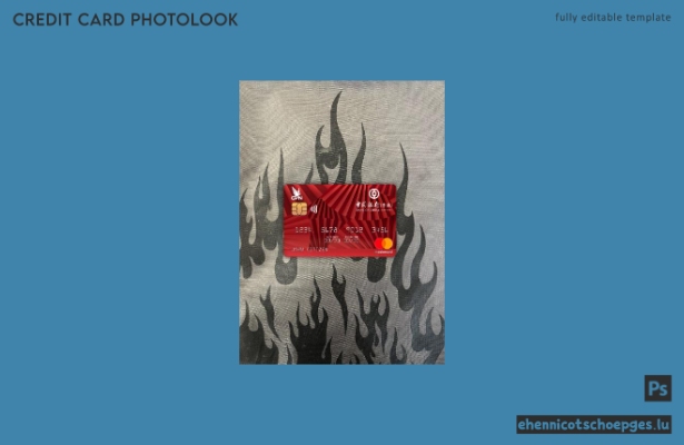Hong Kong Bank of China Mastercard Photolook Beispielvorschau